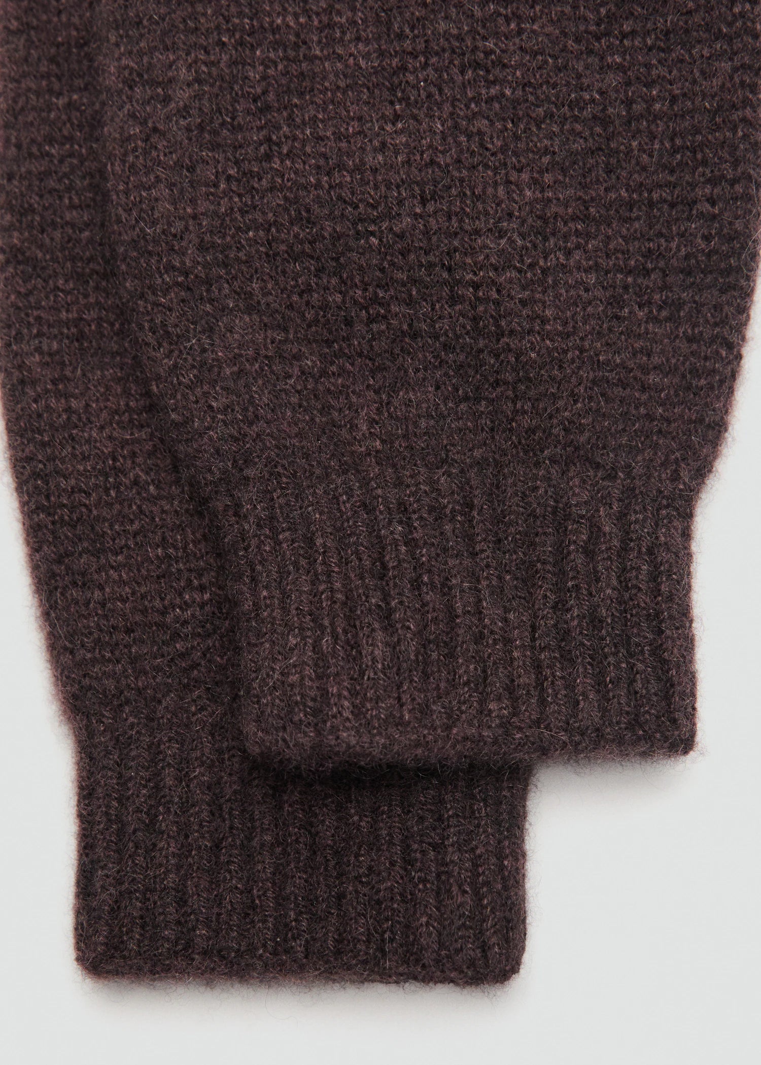 100% Cashmere Gloves Chocolate
