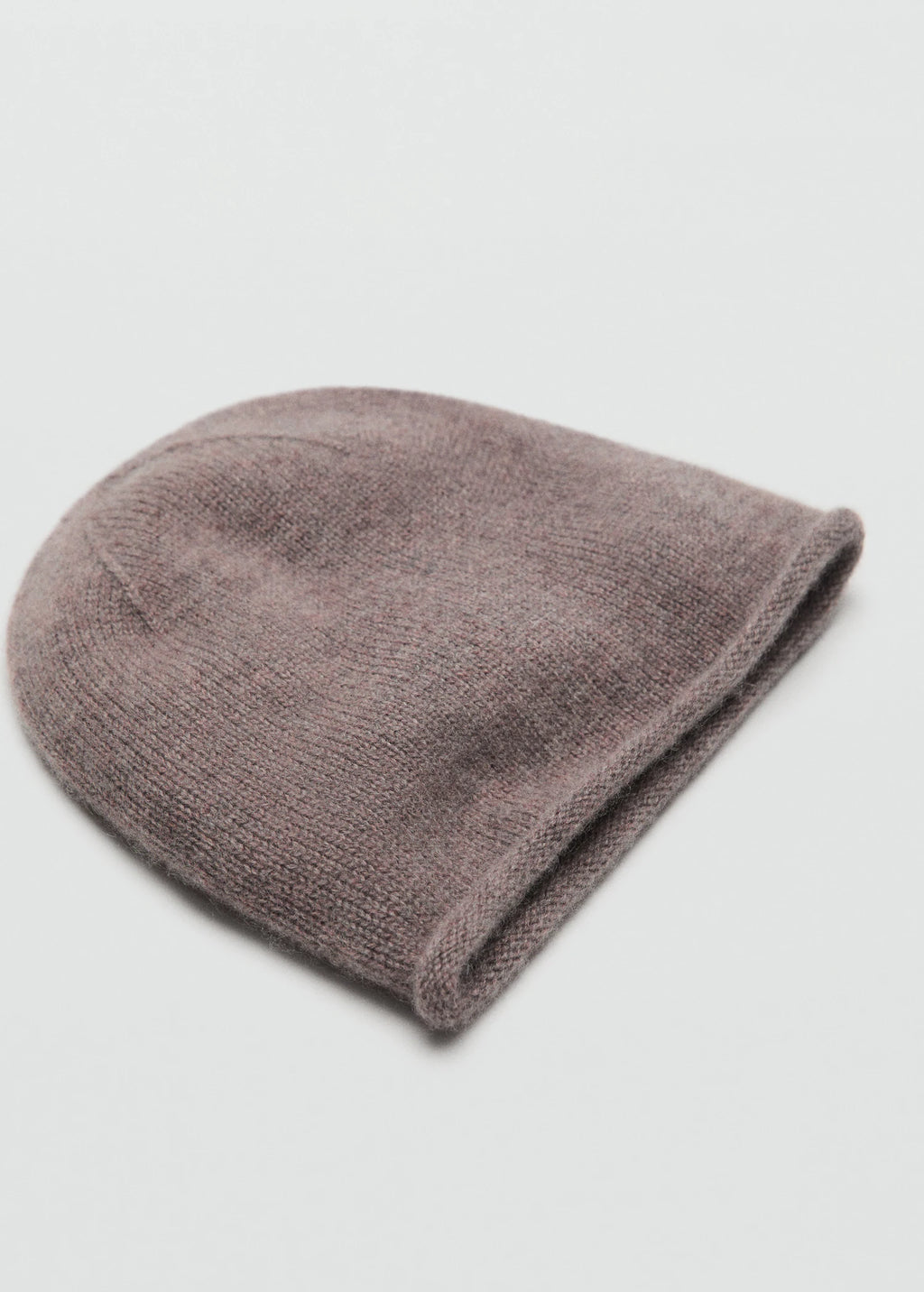 100% Cashmere Beanie Medium Brown