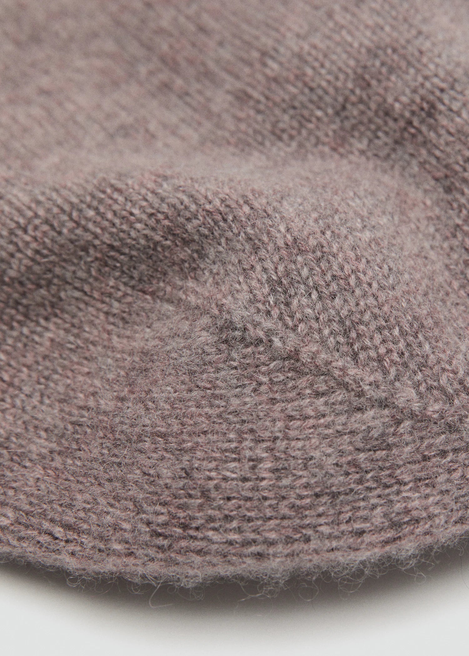 100% Cashmere Beanie Medium Brown