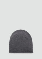 100% Cashmere Beanie Medium Heather Grey