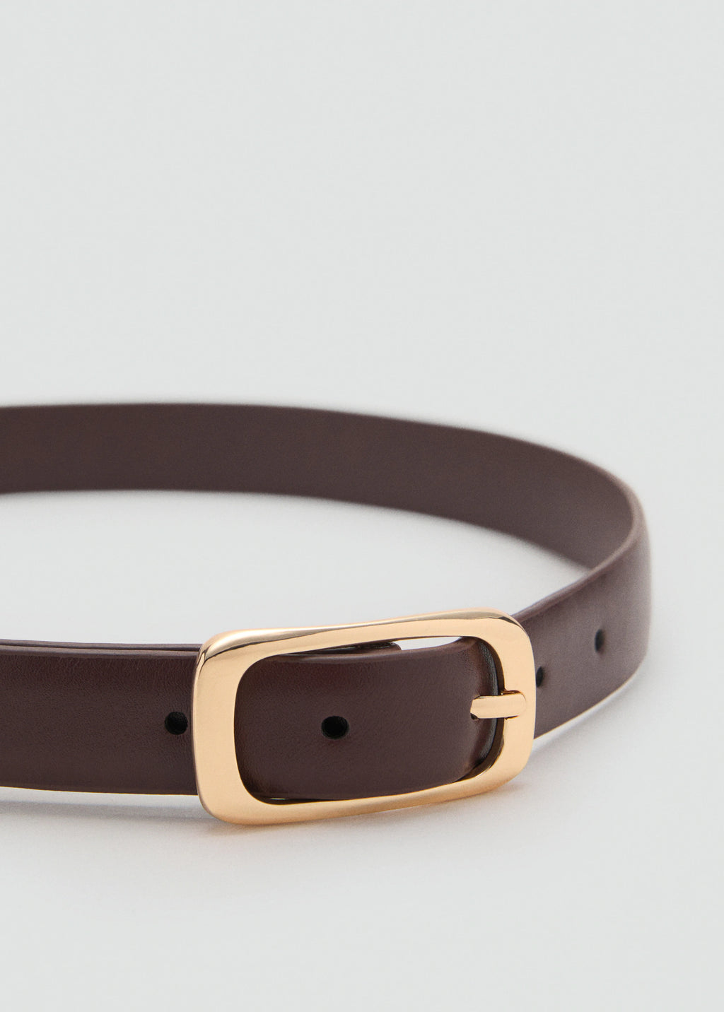 Rectangular Buckle Belt