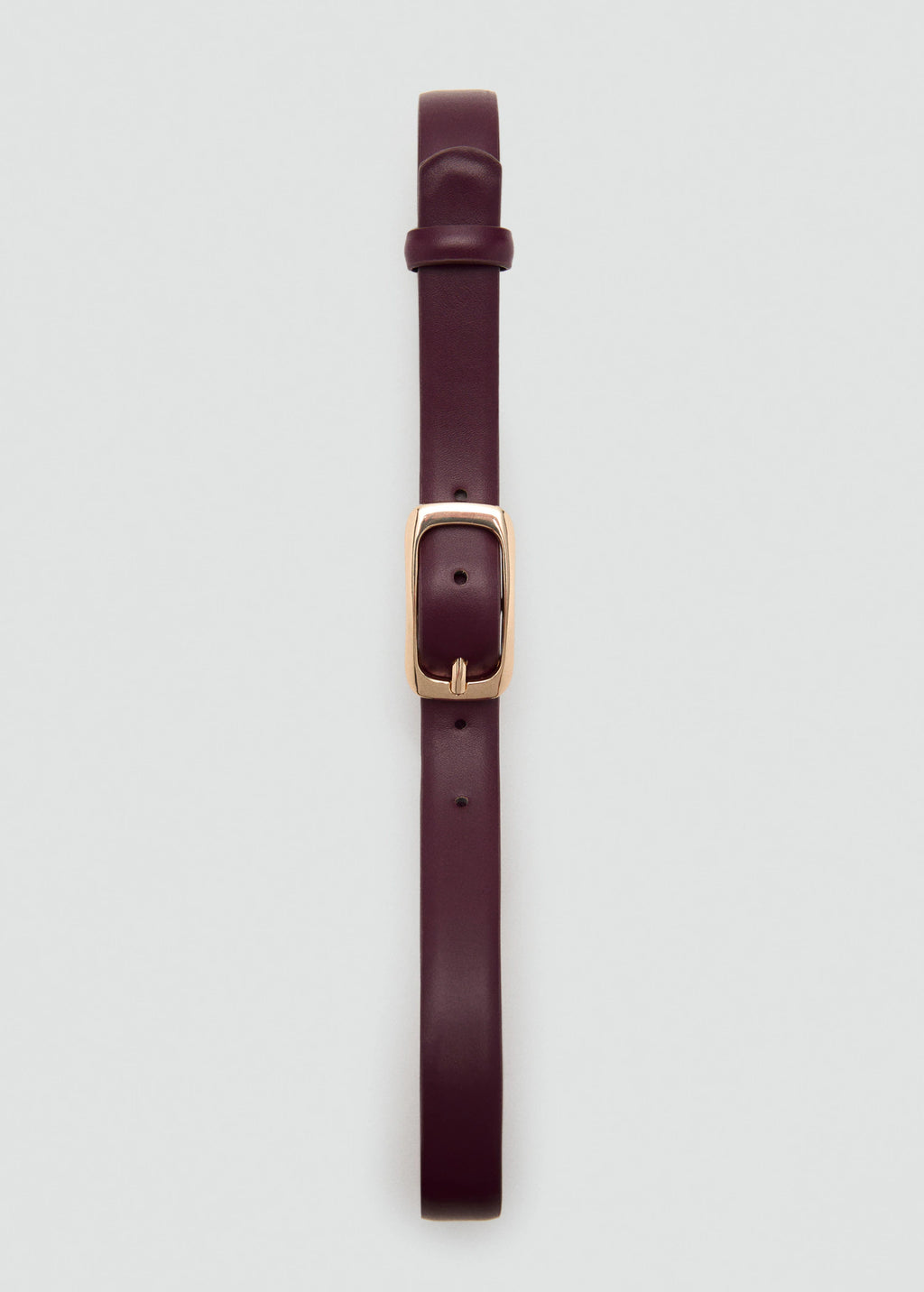 Rectangular Buckle Belt