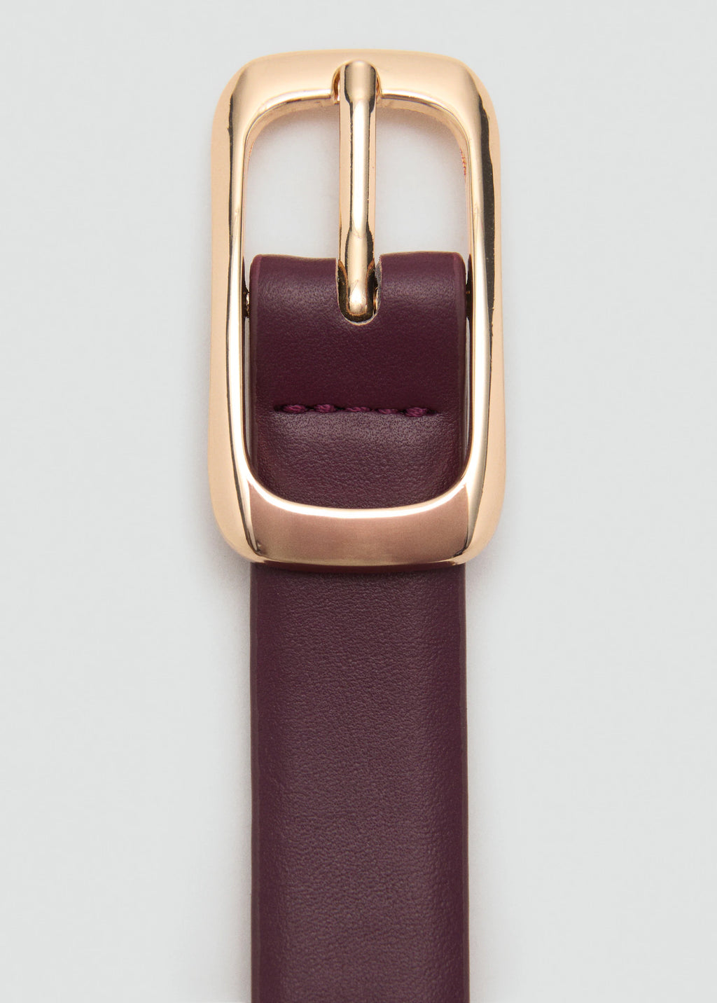 Rectangular Buckle Belt