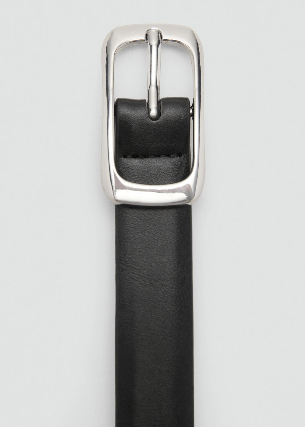 Rectangular Buckle Belt