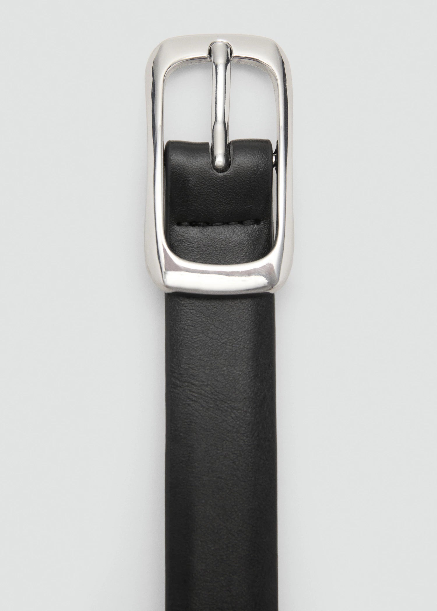 Rectangular Buckle Belt