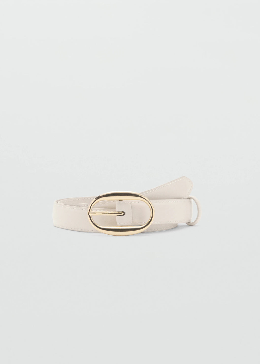 Oval Buckle Belt