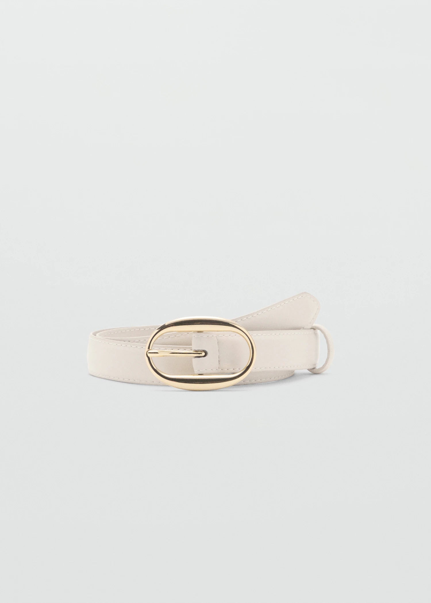 Oval Buckle Belt