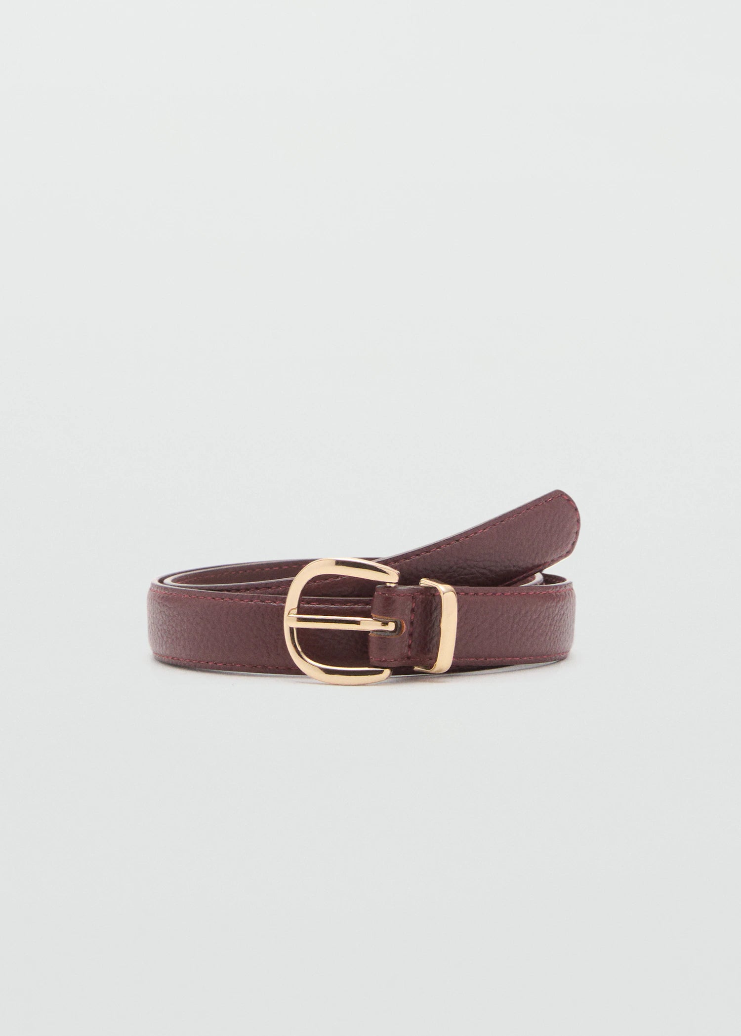 Oval Buckle Belt