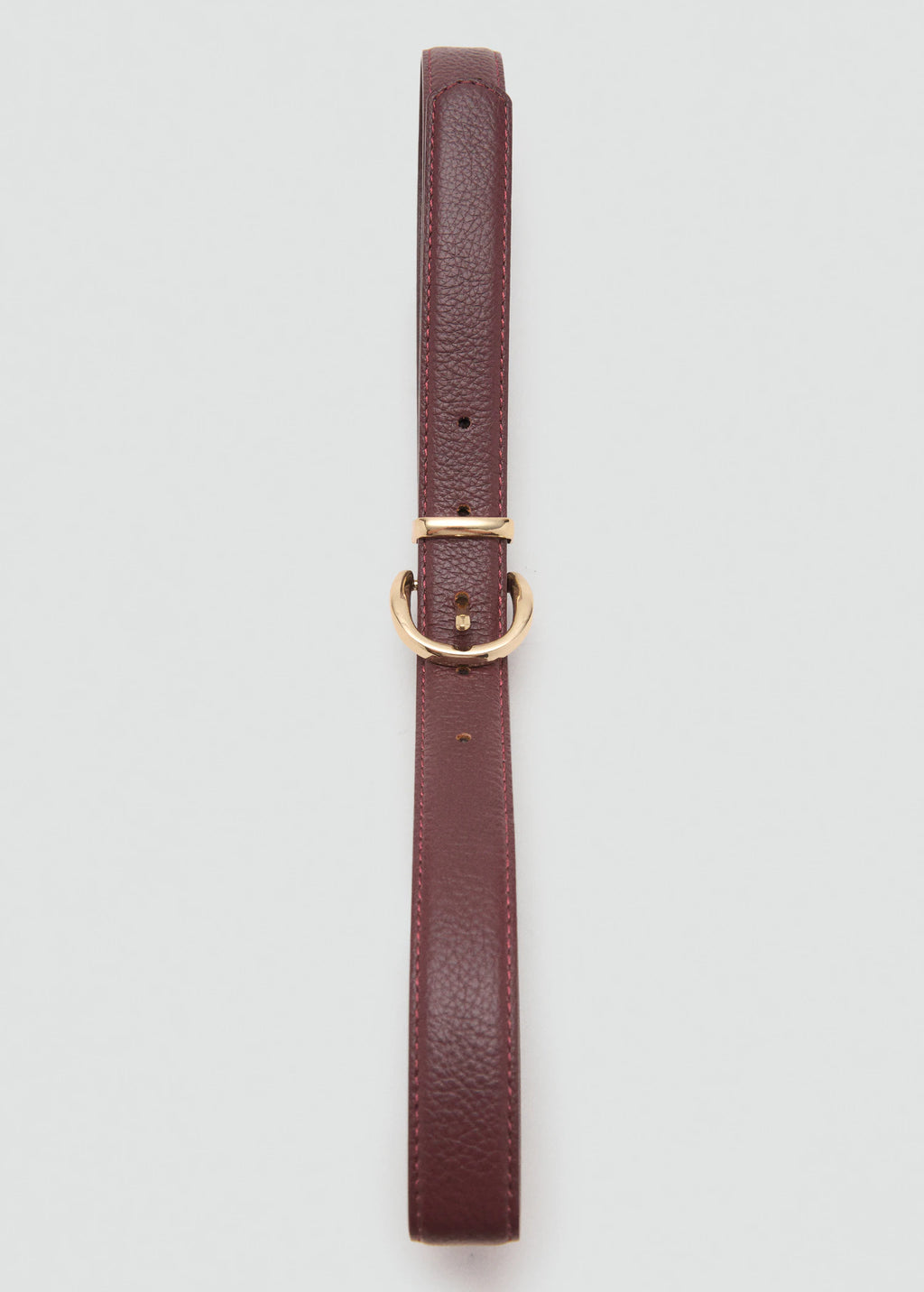 Oval Buckle Belt