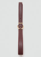 Oval Buckle Belt