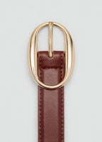 Oval Buckle Belt