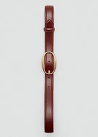 Oval Buckle Belt