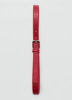 Fine Croco Leather Effect Belt