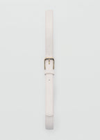 Fine Croco Leather Effect Belt