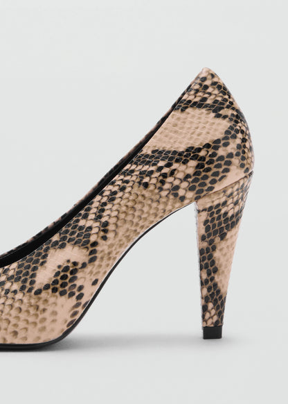 Animal Print High Heeled Shoes