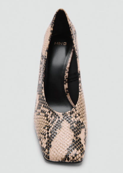 Animal Print High Heeled Shoes