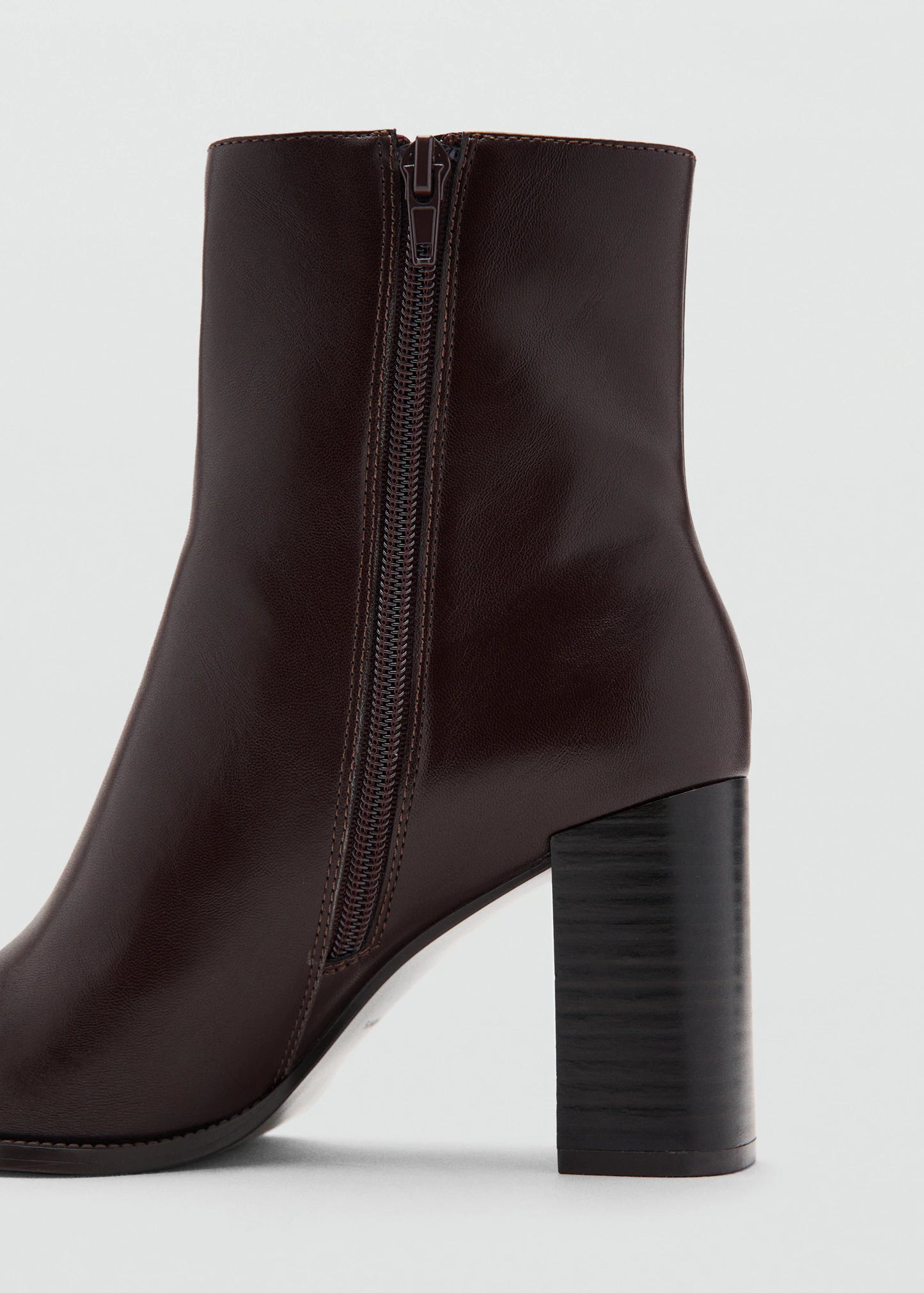 Ankle Boots With Block Heel