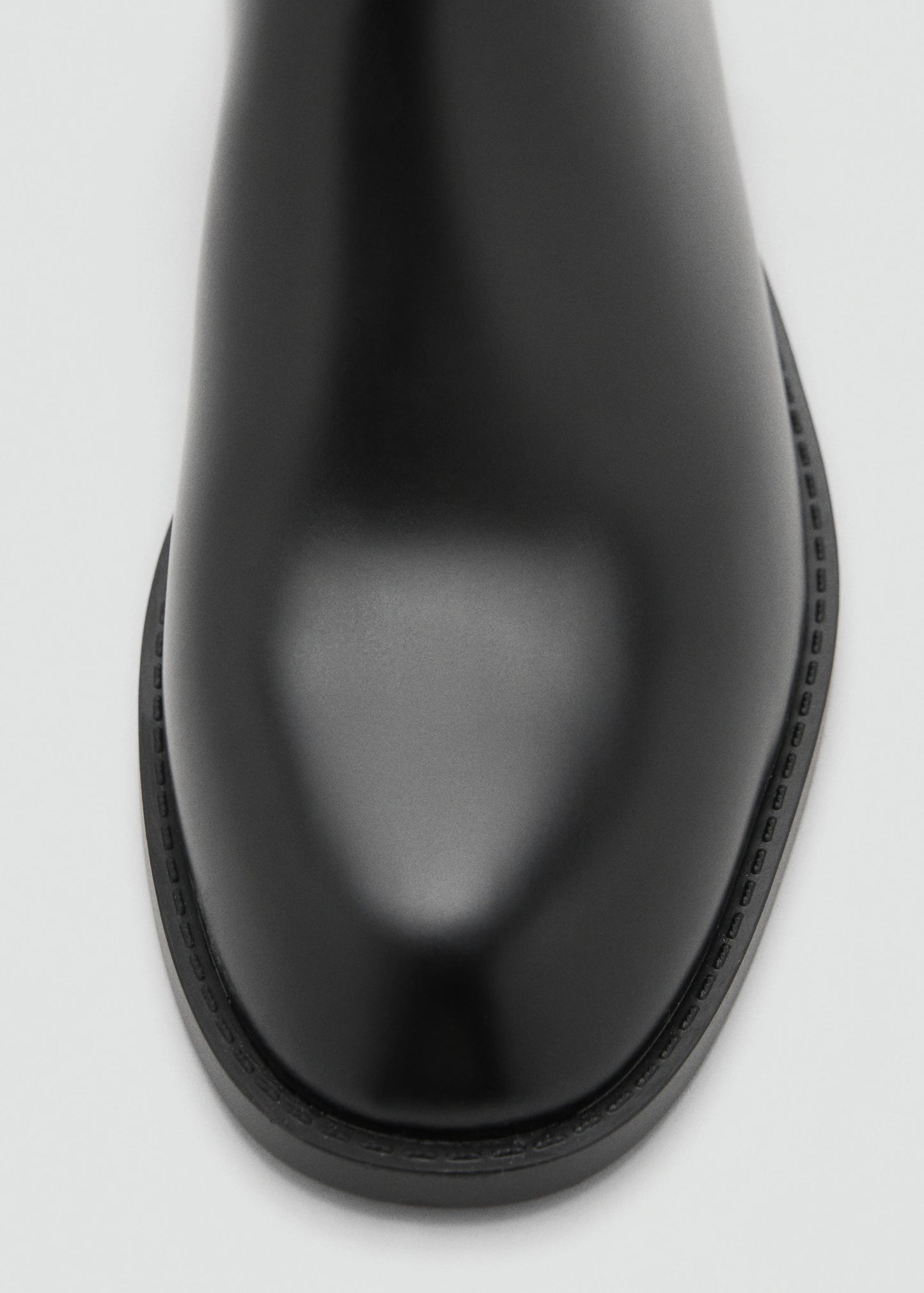 Ankle Boots With Elastic Panel And Buckle