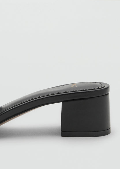 Block Heel Sandals With Strap