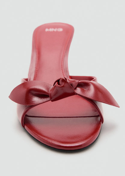 Bow Heel Sandals
