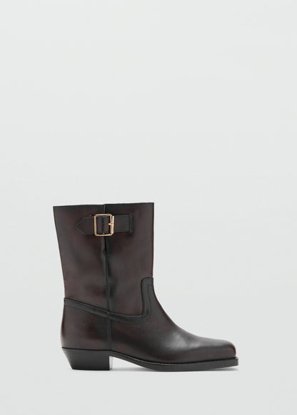 Buckle Ankle Boots