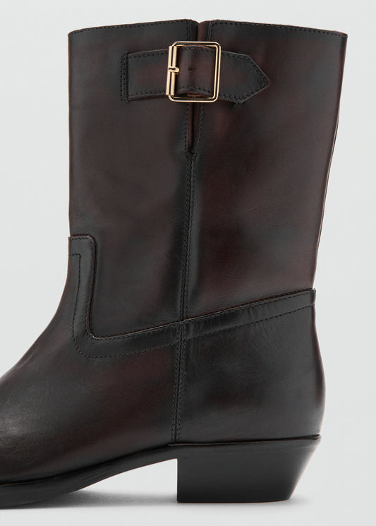 Buckle Ankle Boots