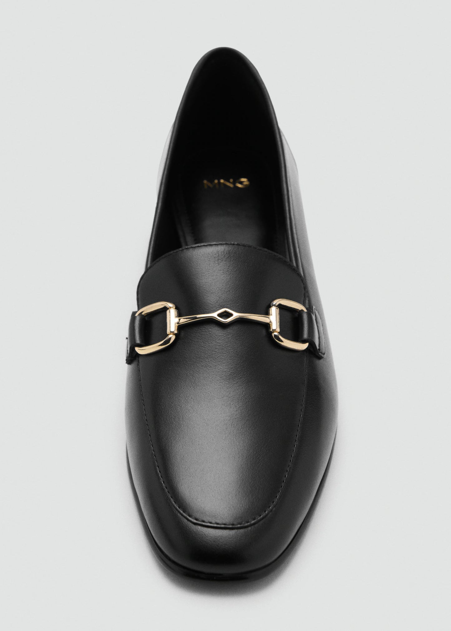 Buckle Leather Moccasins