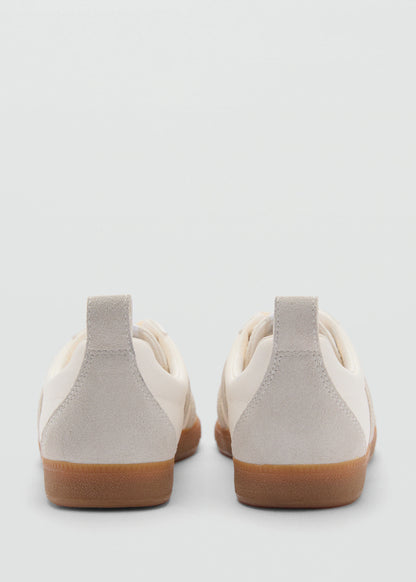 Contrast Panel Sneakers