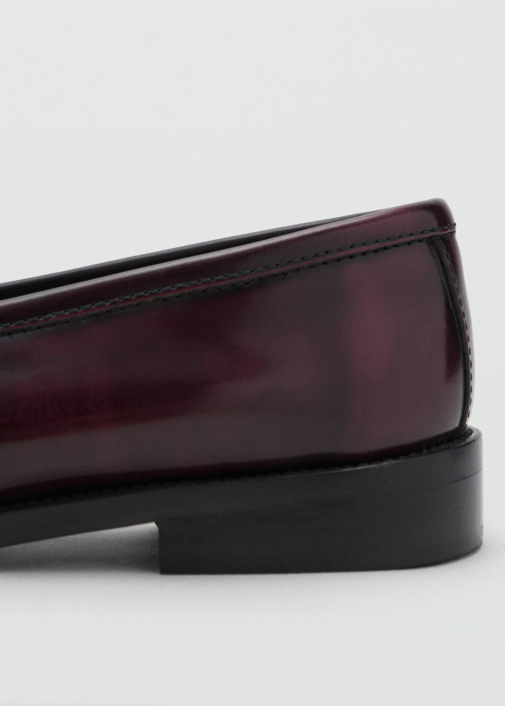 Gathered Leather Moccasin