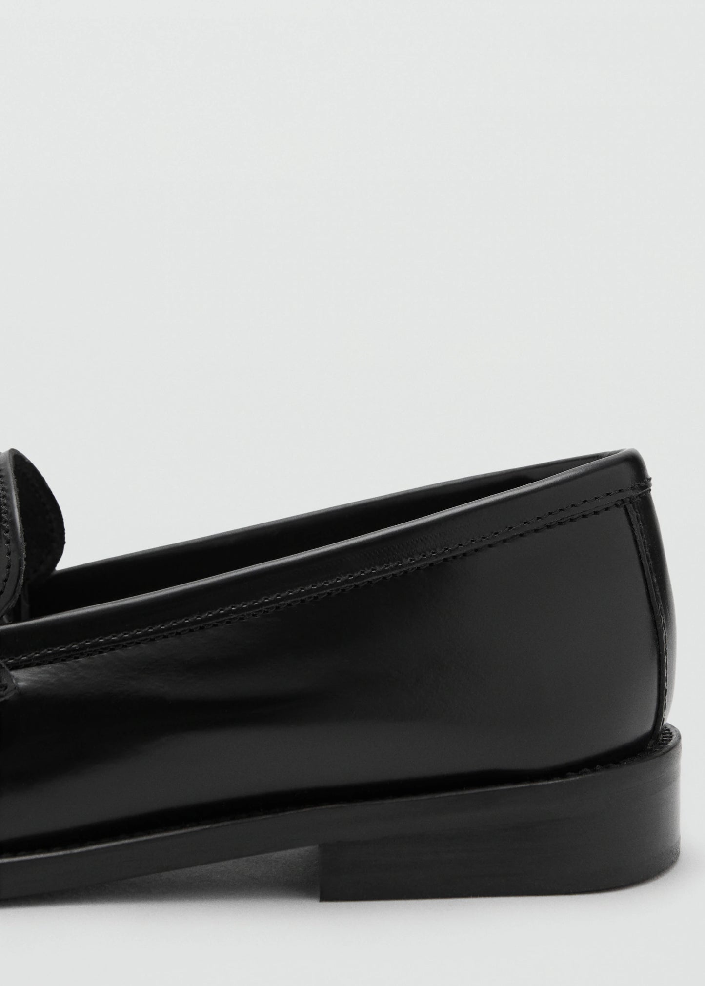 Gathered Leather Moccasin