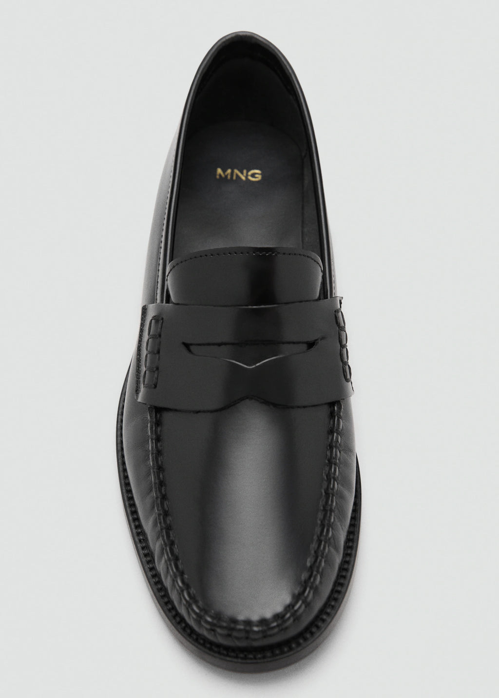 Gathered Leather Moccasin