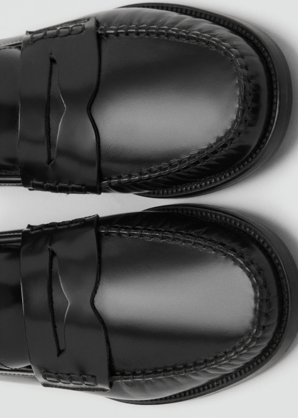 Gathered Leather Moccasin