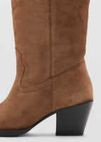 Heel Leather Boot