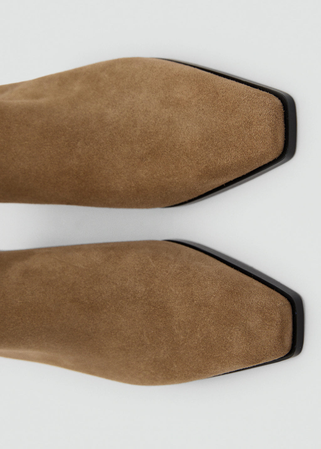 Heel Suede Ankle Boot