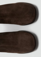 Heel Suede Boots