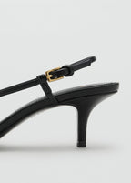 Heeled Sandal With Hoop Detail