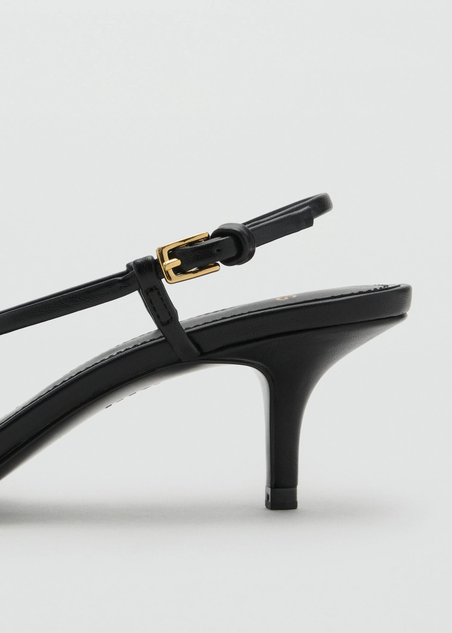 Heeled Sandal With Hoop Detail