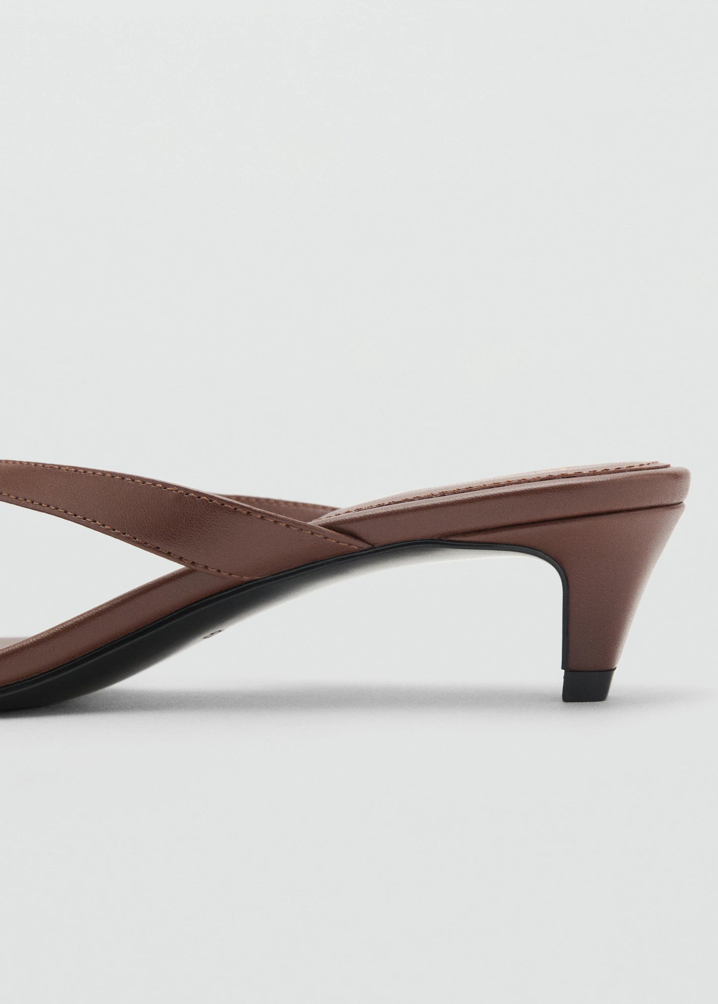 Heeled Sandals With Metallic Detail