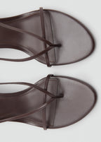 Heeled Sandals With Thin Strap