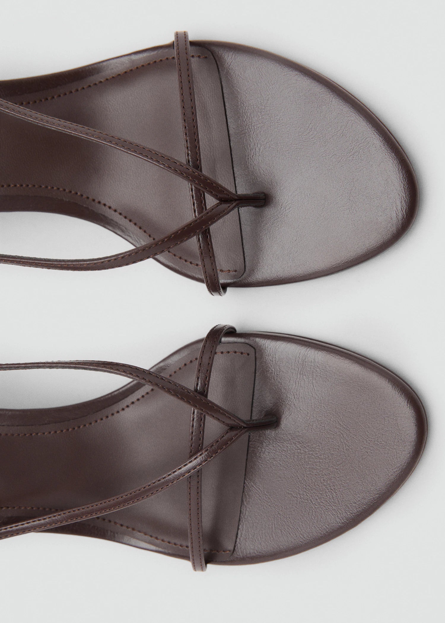 Heeled Sandals With Thin Strap