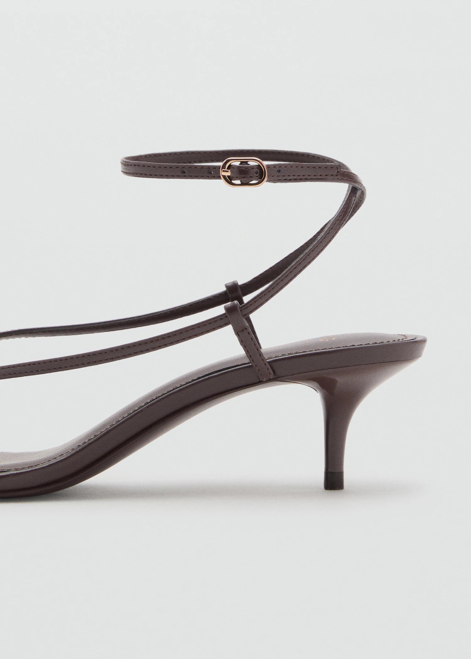 Heeled Sandals With Thin Strap