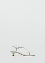 Kitten Heel Sandals With Straps