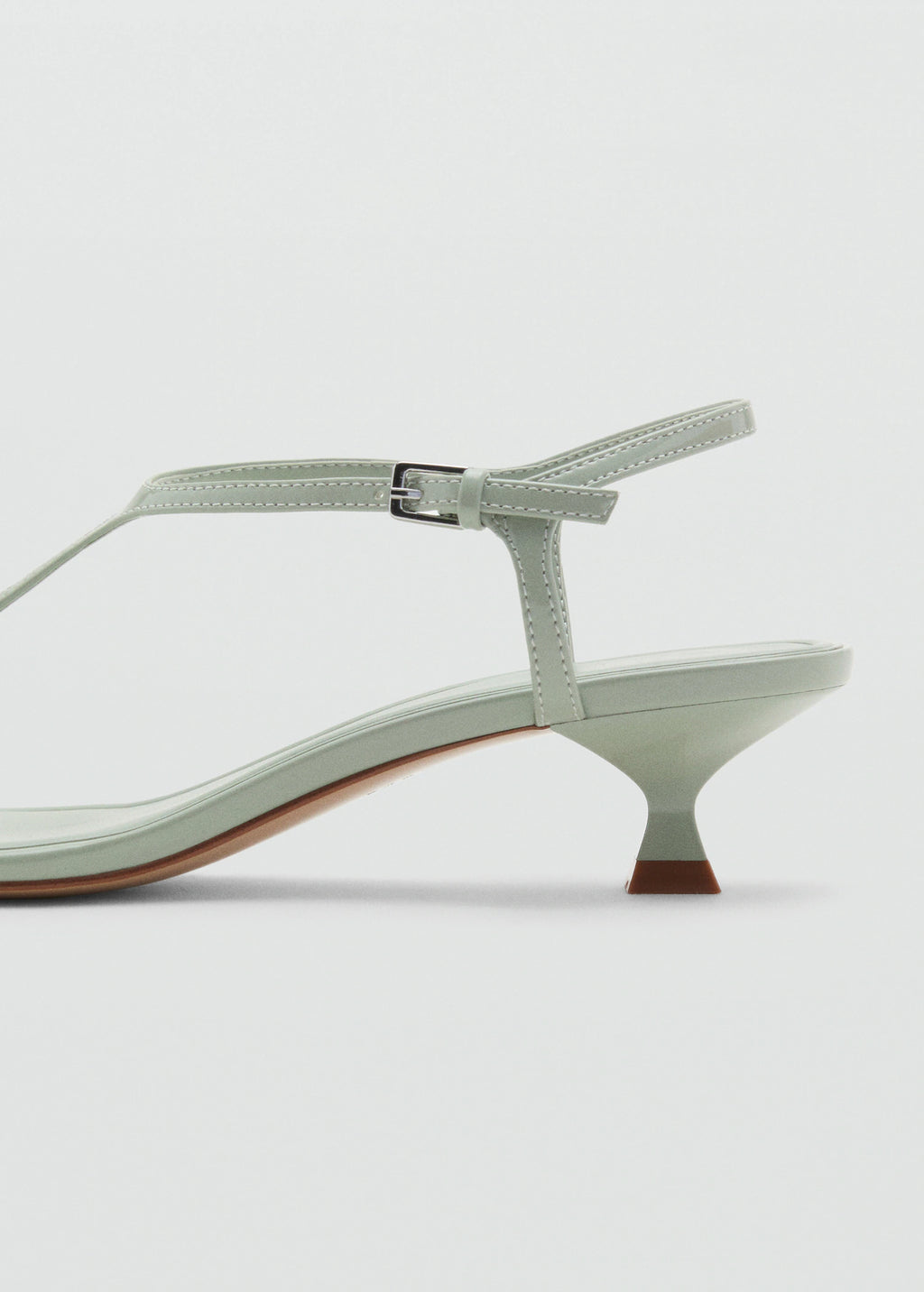 Kitten Heel Sandals With Straps