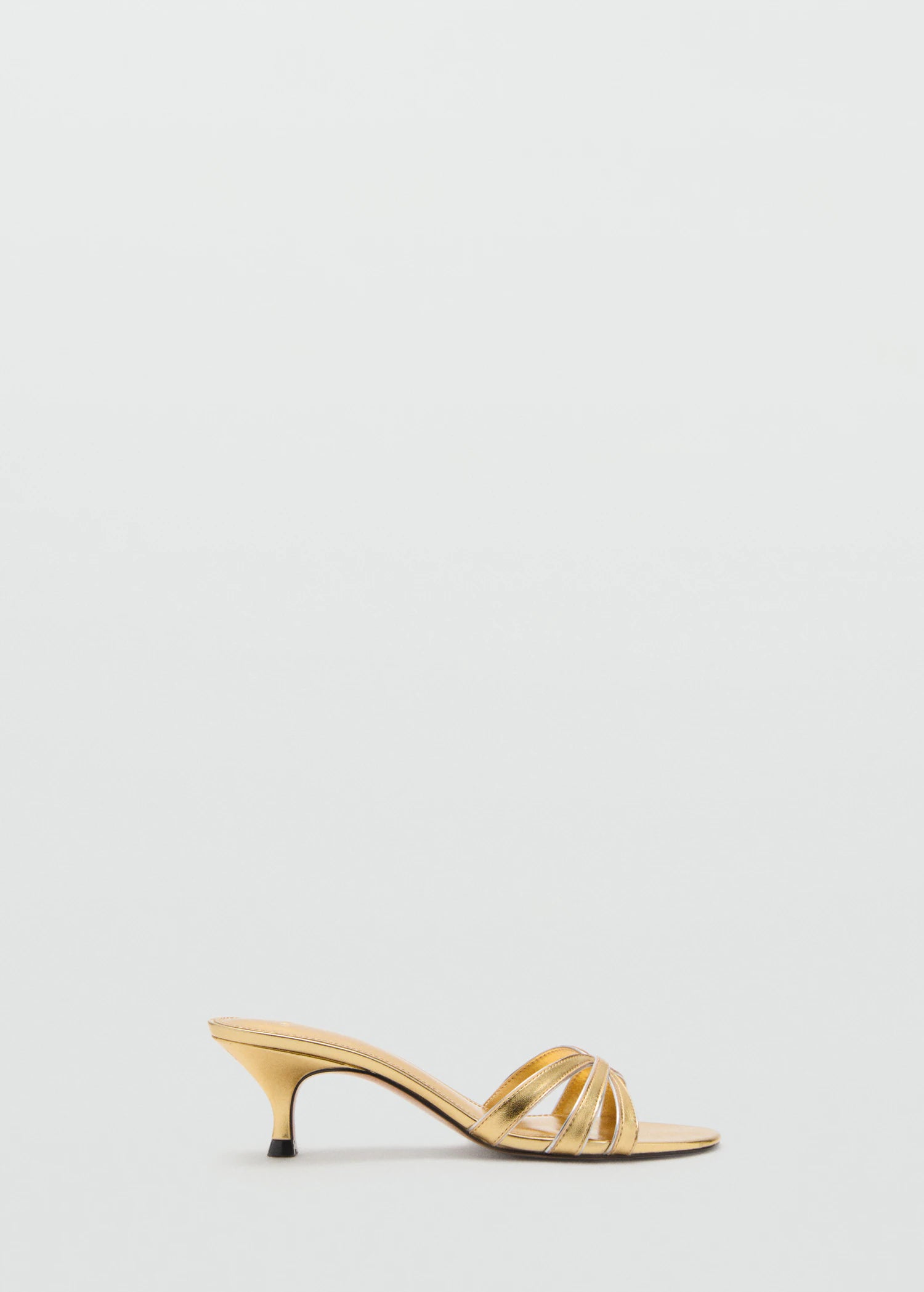 Kitten Heel Sandals With Straps