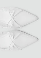 Kitten Shoes With Bow Detail