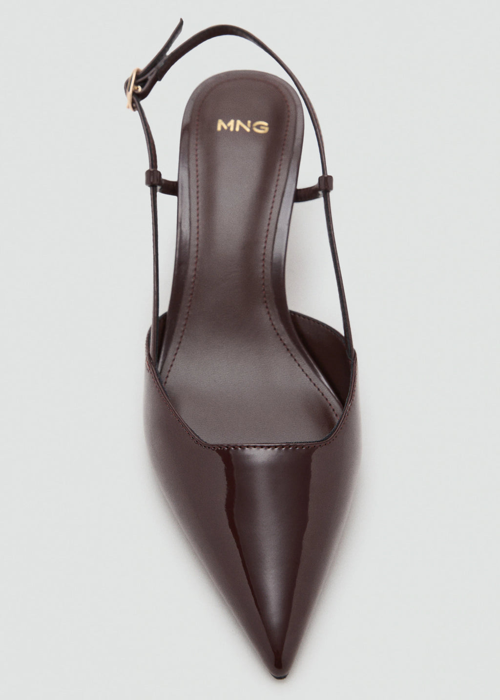 Kitten Heel Patent Leather Shoes