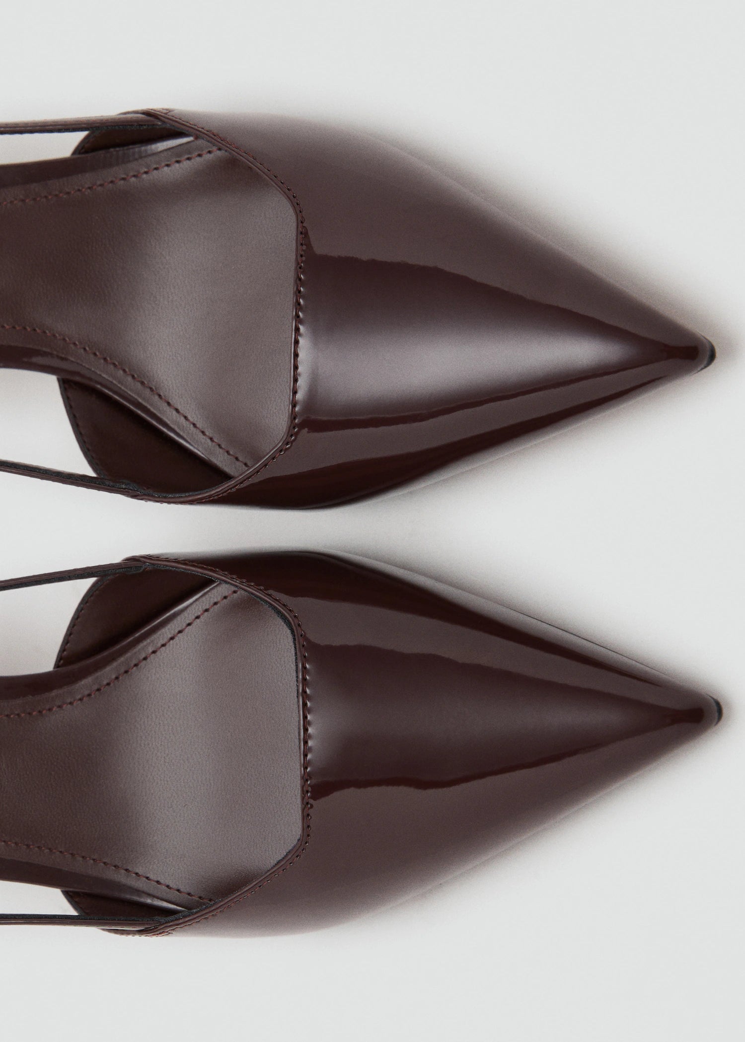 Kitten Heel Patent Leather Shoes