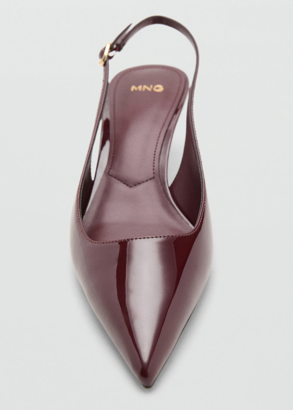 Kitten Heel Patent Leather Shoes