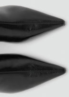 Kitten Heel Pointed Toe Ankle Boots