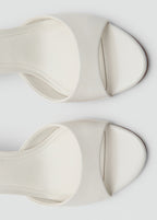 Kitten Heel Sandals With Strap